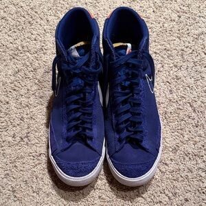 Nike Blazer Mid 77 Blue and White